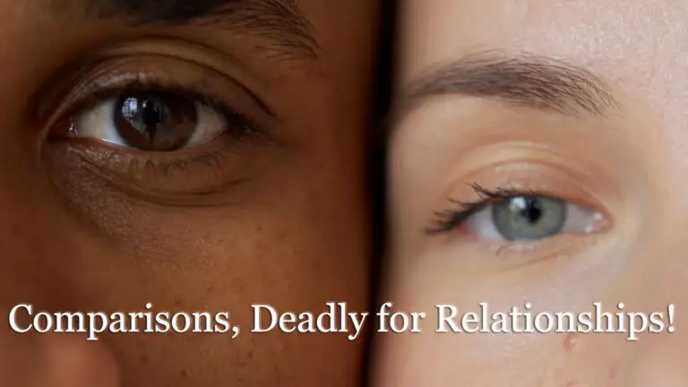 Comparsions Deadly For Relationships